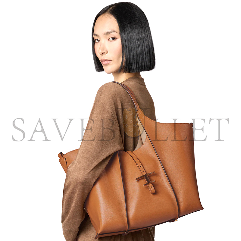 TOD'S T TIMELESS SHOPPING BAG IN LEATHER MEDIUM XBWTSBA0300Q8ES410 (47*29*14cm) TOD'S T TIMELESS SHOPPING BAG IN LEATHER MEDIUM XBWTSBA0300Q8ES410 (47*29*14cm)